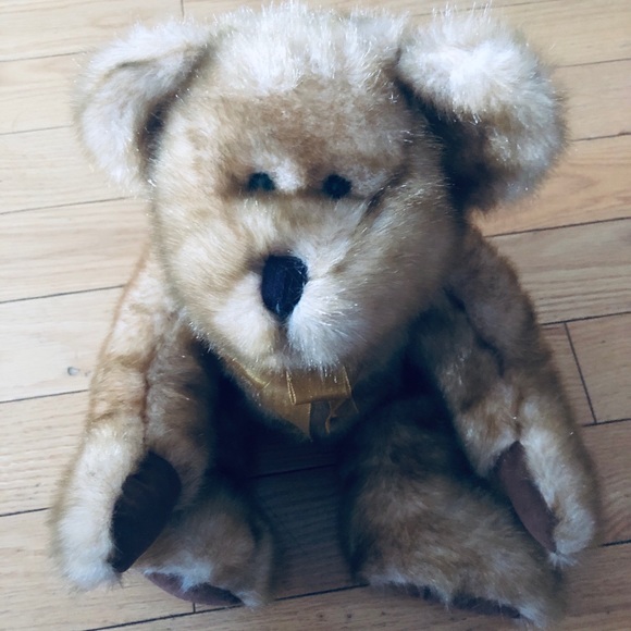 Cute Soft Cuddly Teddy Bear with Bow - Picture 7 of 7